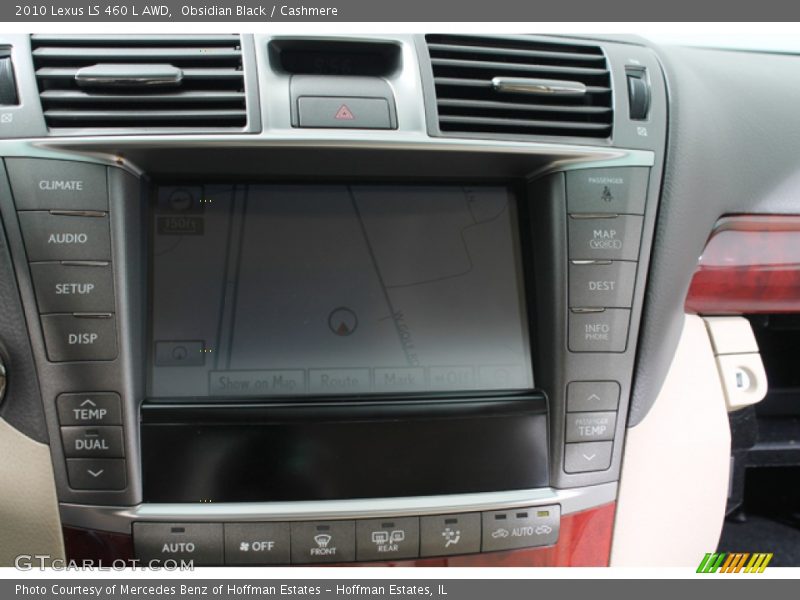 Obsidian Black / Cashmere 2010 Lexus LS 460 L AWD