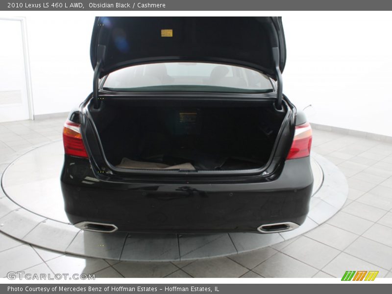 Obsidian Black / Cashmere 2010 Lexus LS 460 L AWD