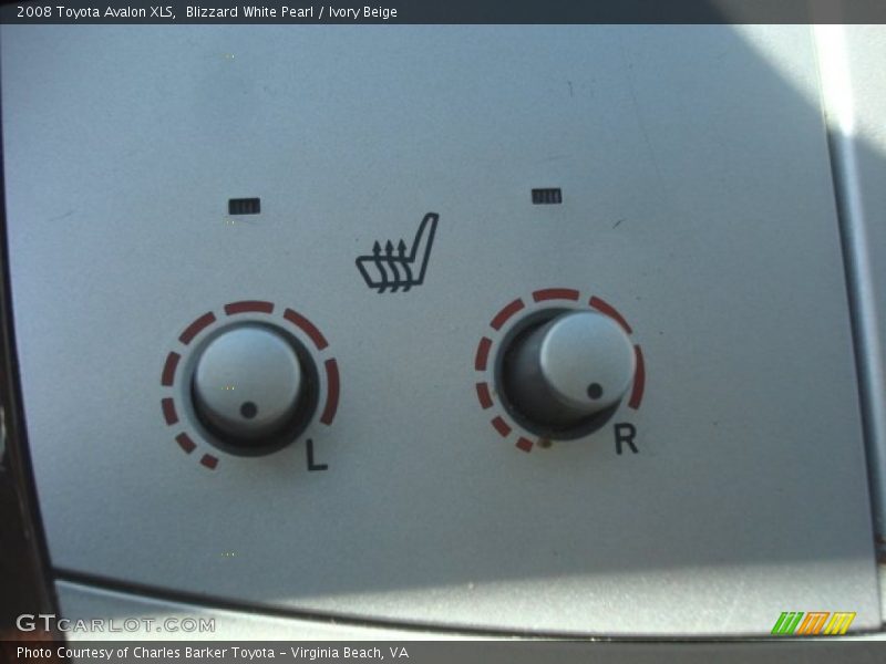 Blizzard White Pearl / Ivory Beige 2008 Toyota Avalon XLS