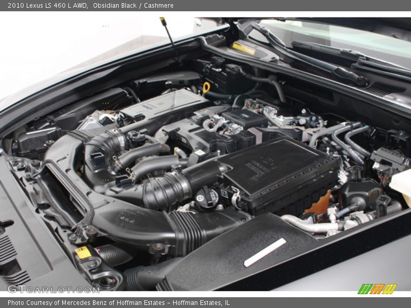 Obsidian Black / Cashmere 2010 Lexus LS 460 L AWD