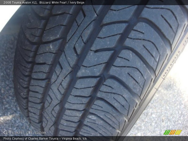 Blizzard White Pearl / Ivory Beige 2008 Toyota Avalon XLS
