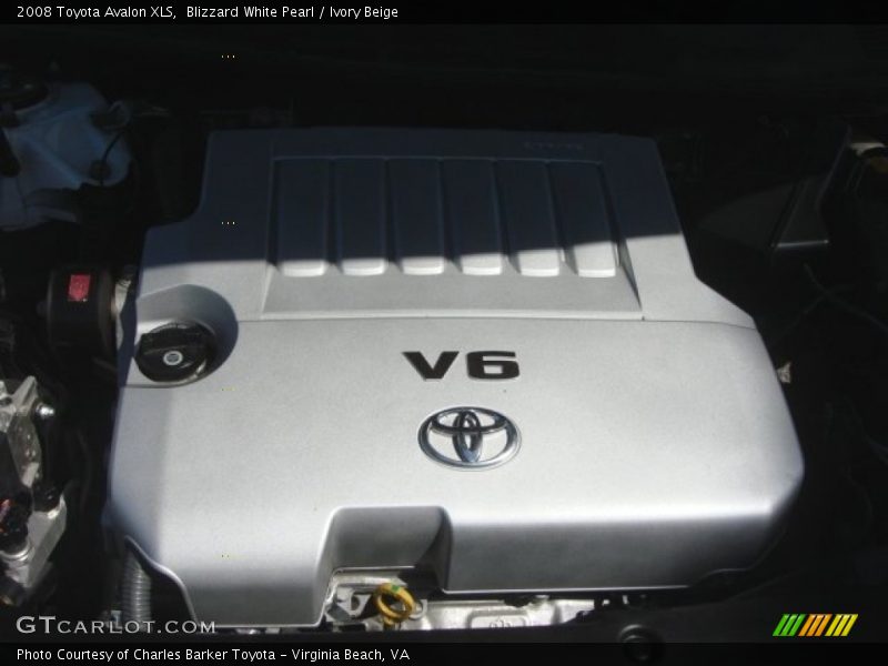 Blizzard White Pearl / Ivory Beige 2008 Toyota Avalon XLS