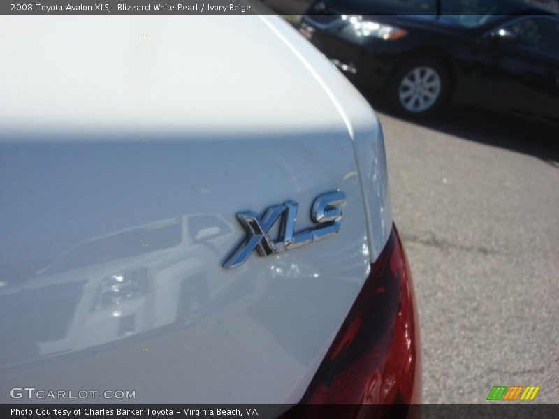 Blizzard White Pearl / Ivory Beige 2008 Toyota Avalon XLS