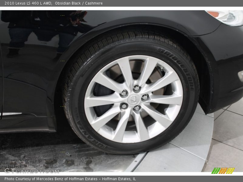 Obsidian Black / Cashmere 2010 Lexus LS 460 L AWD