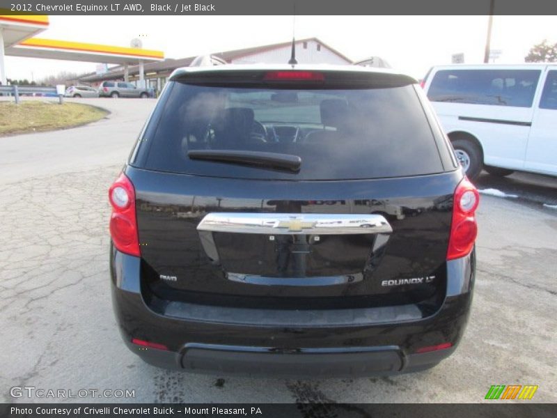 Black / Jet Black 2012 Chevrolet Equinox LT AWD