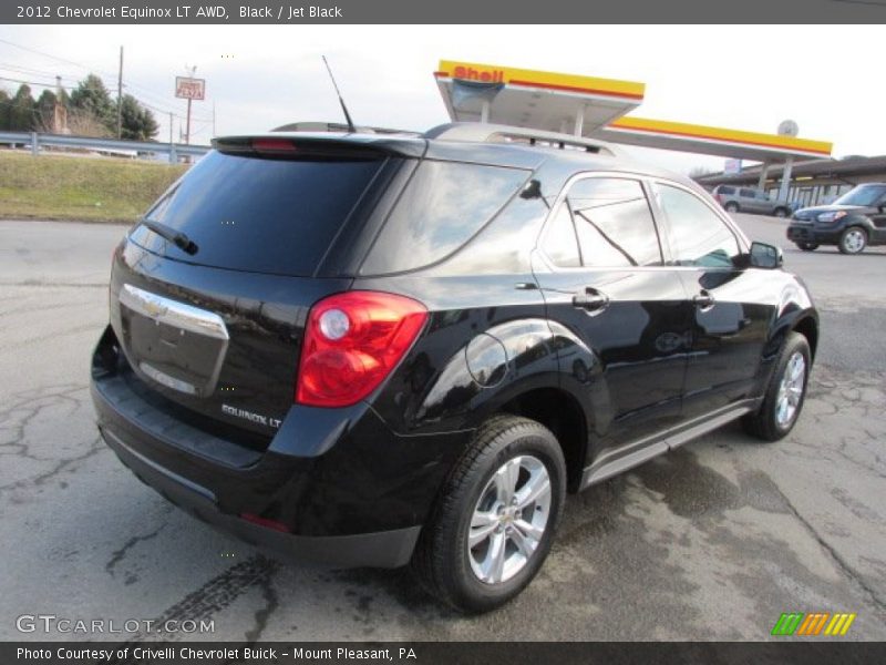 Black / Jet Black 2012 Chevrolet Equinox LT AWD