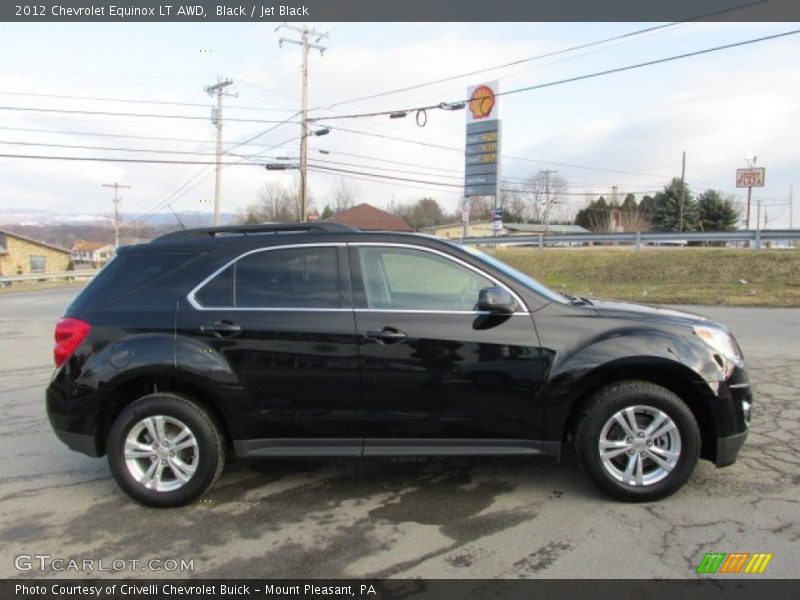 Black / Jet Black 2012 Chevrolet Equinox LT AWD