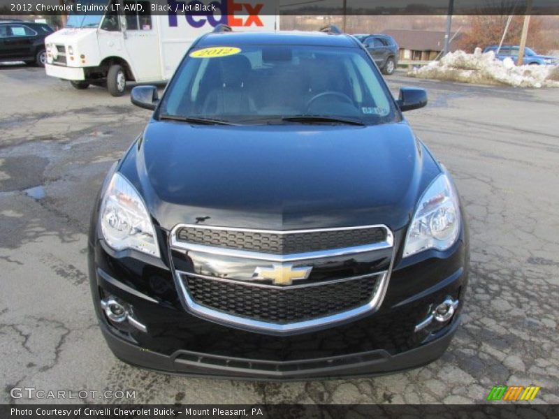 Black / Jet Black 2012 Chevrolet Equinox LT AWD