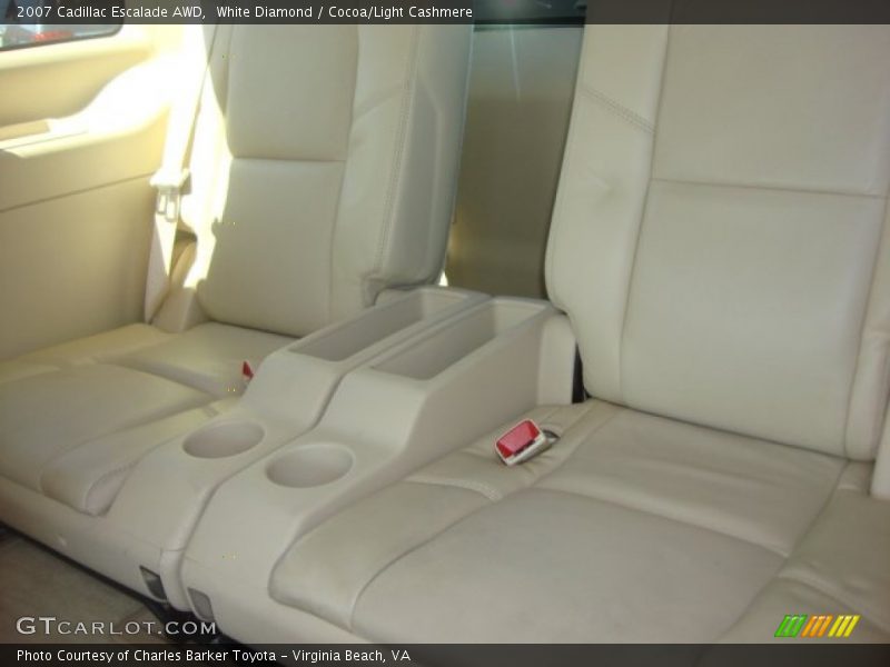 White Diamond / Cocoa/Light Cashmere 2007 Cadillac Escalade AWD