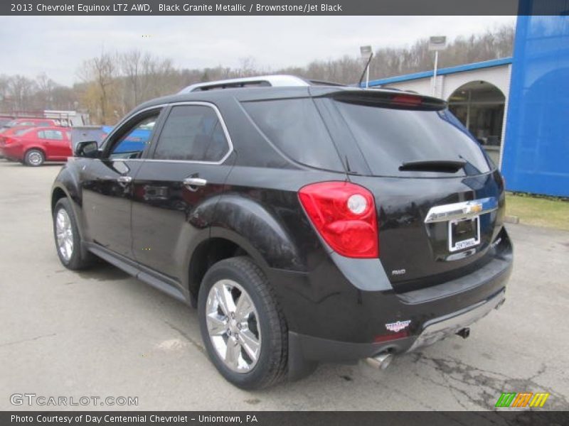 Black Granite Metallic / Brownstone/Jet Black 2013 Chevrolet Equinox LTZ AWD