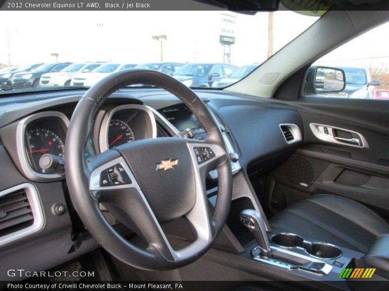 Black / Jet Black 2012 Chevrolet Equinox LT AWD