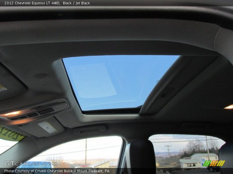 Black / Jet Black 2012 Chevrolet Equinox LT AWD