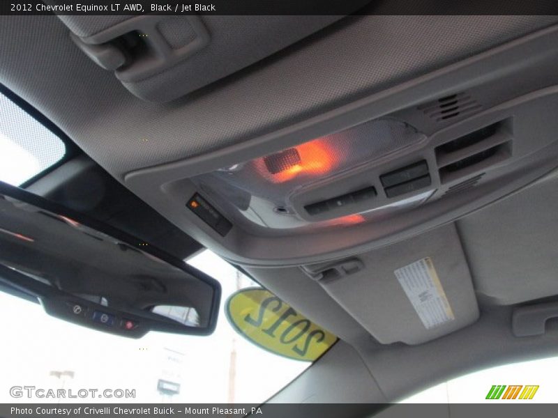 Black / Jet Black 2012 Chevrolet Equinox LT AWD