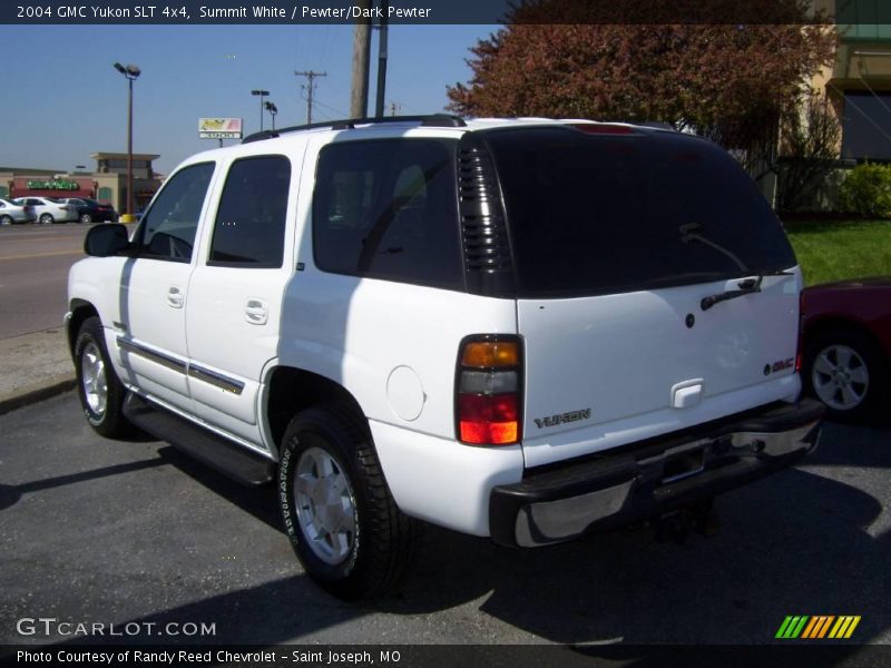 Summit White / Pewter/Dark Pewter 2004 GMC Yukon SLT 4x4