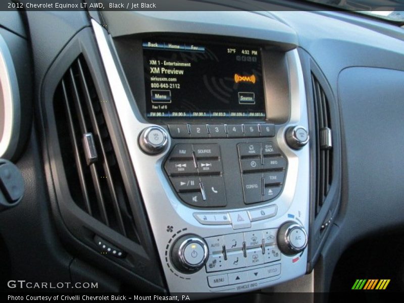 Black / Jet Black 2012 Chevrolet Equinox LT AWD