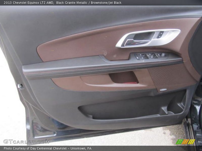 Black Granite Metallic / Brownstone/Jet Black 2013 Chevrolet Equinox LTZ AWD