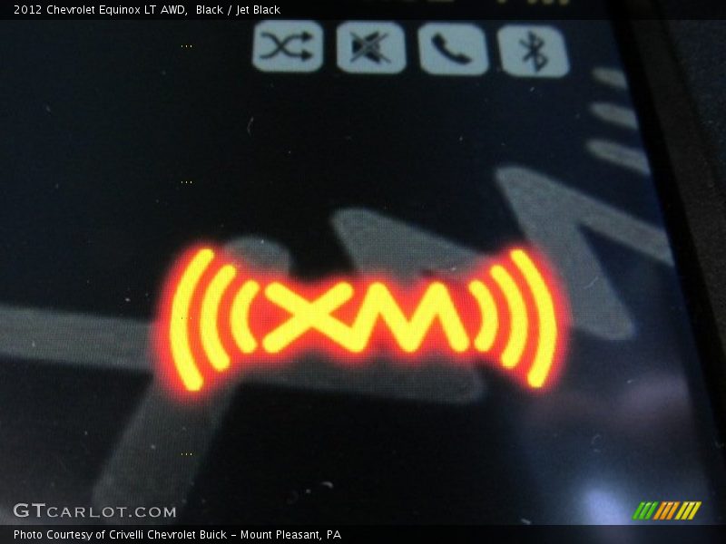 Black / Jet Black 2012 Chevrolet Equinox LT AWD