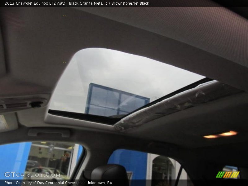 Black Granite Metallic / Brownstone/Jet Black 2013 Chevrolet Equinox LTZ AWD