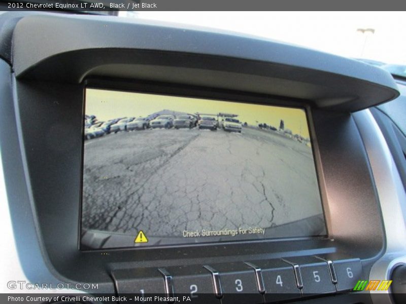 Black / Jet Black 2012 Chevrolet Equinox LT AWD
