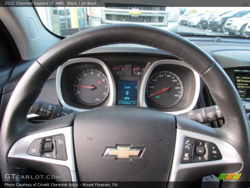 Black / Jet Black 2012 Chevrolet Equinox LT AWD