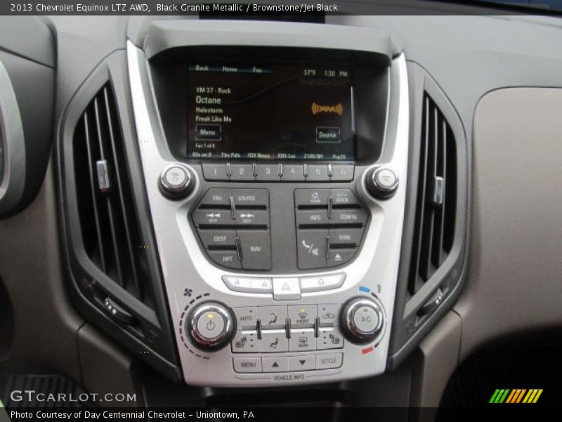 Black Granite Metallic / Brownstone/Jet Black 2013 Chevrolet Equinox LTZ AWD