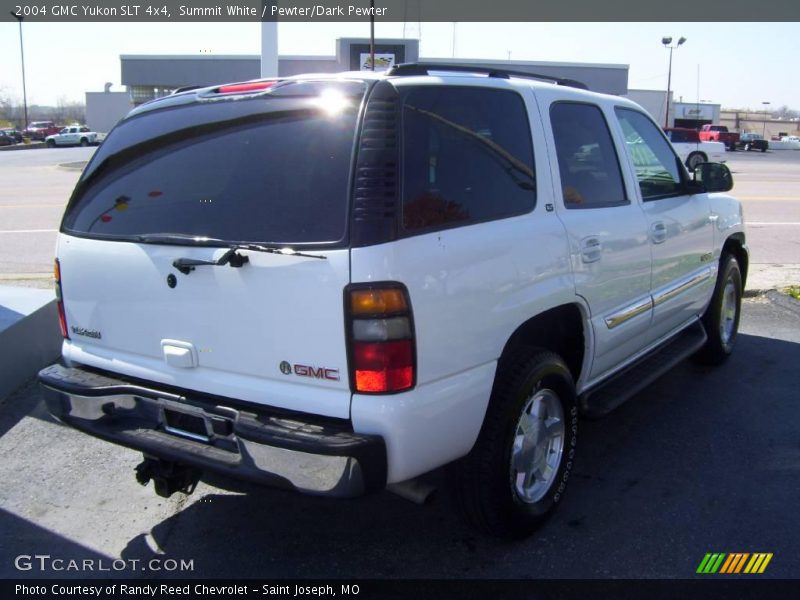 Summit White / Pewter/Dark Pewter 2004 GMC Yukon SLT 4x4