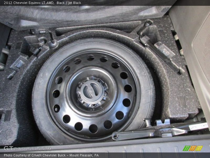 Black / Jet Black 2012 Chevrolet Equinox LT AWD