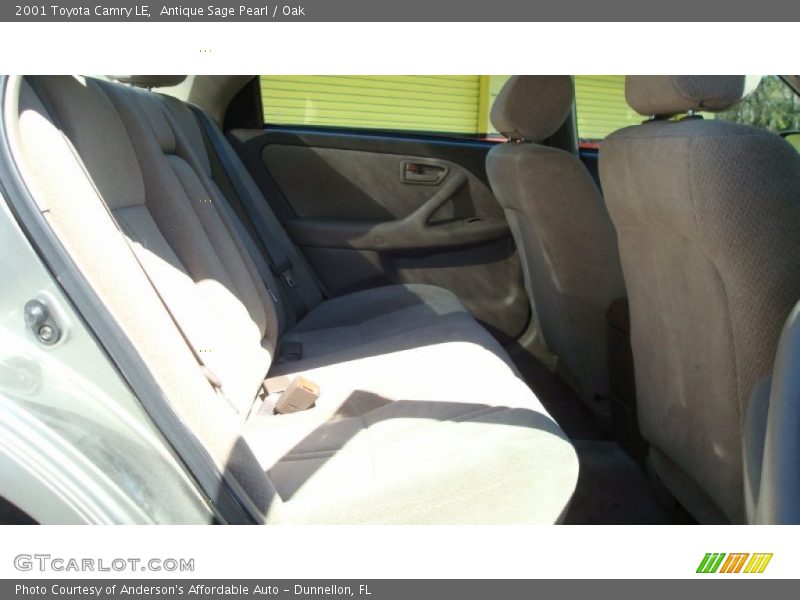 Antique Sage Pearl / Oak 2001 Toyota Camry LE