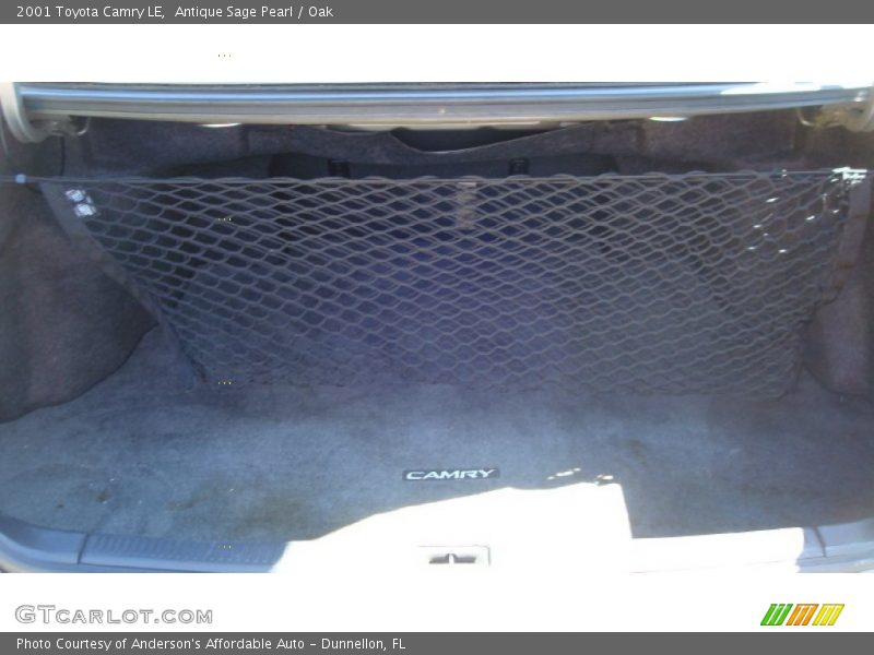 Antique Sage Pearl / Oak 2001 Toyota Camry LE