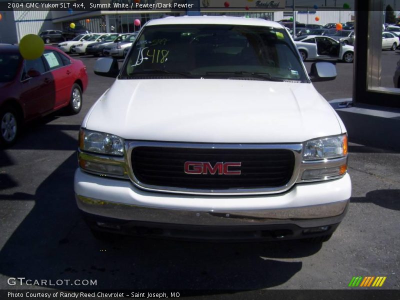Summit White / Pewter/Dark Pewter 2004 GMC Yukon SLT 4x4