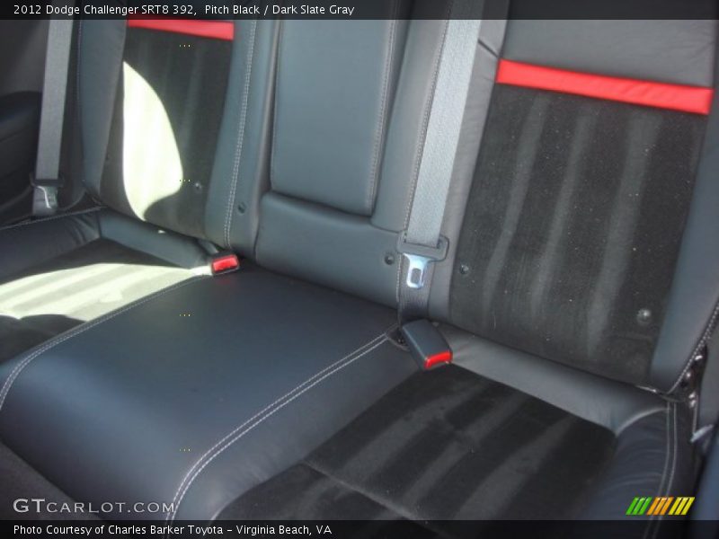 Pitch Black / Dark Slate Gray 2012 Dodge Challenger SRT8 392