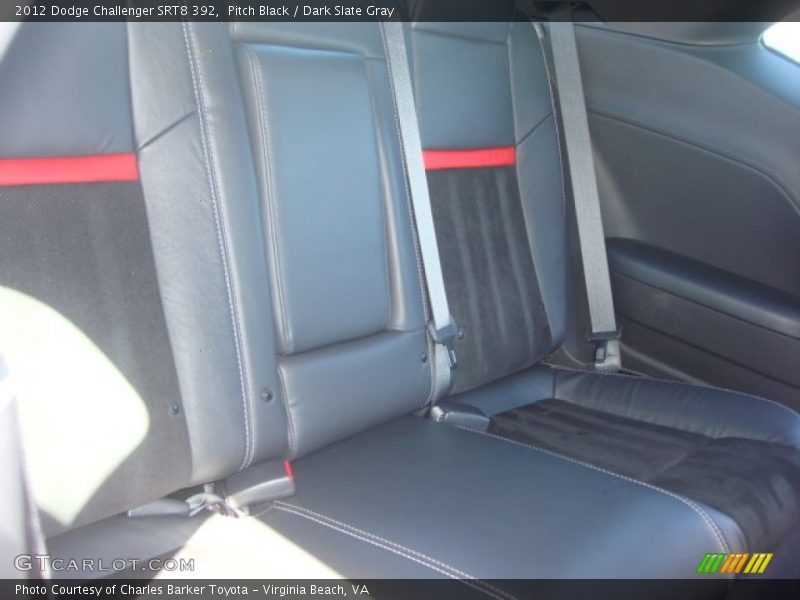 Pitch Black / Dark Slate Gray 2012 Dodge Challenger SRT8 392