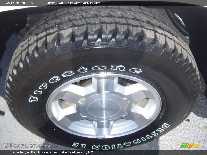Summit White / Pewter/Dark Pewter 2004 GMC Yukon SLT 4x4