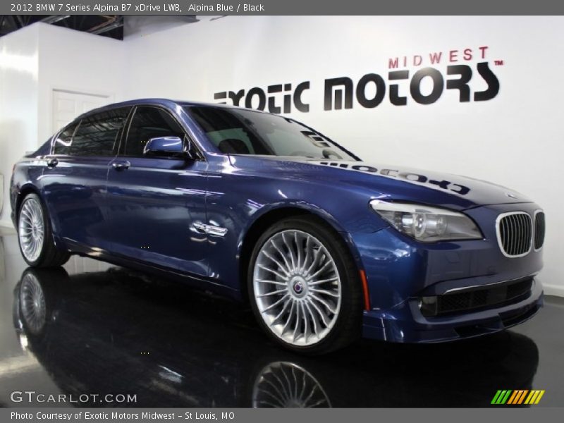 Front 3/4 View of 2012 7 Series Alpina B7 xDrive LWB