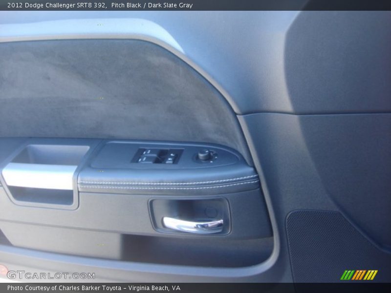 Pitch Black / Dark Slate Gray 2012 Dodge Challenger SRT8 392
