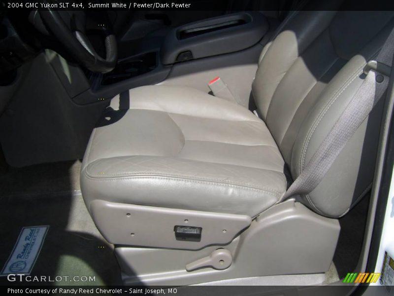 Summit White / Pewter/Dark Pewter 2004 GMC Yukon SLT 4x4