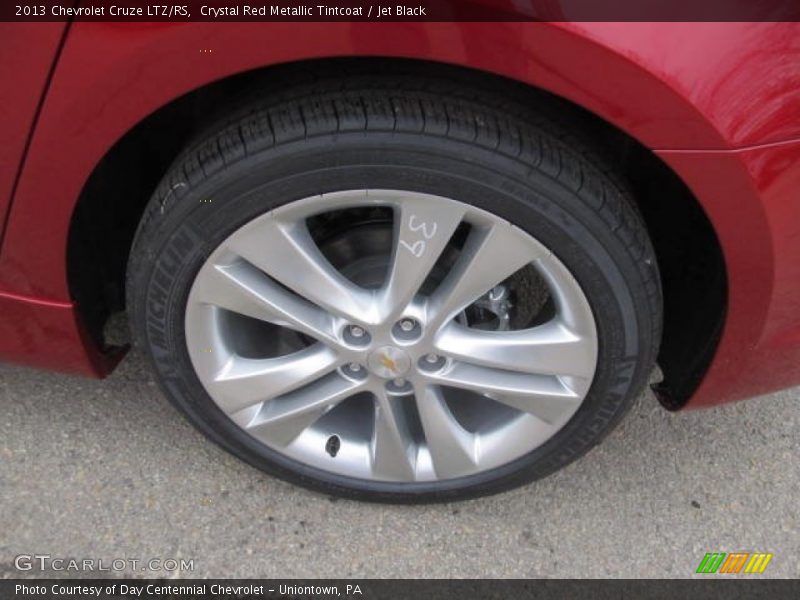 Crystal Red Metallic Tintcoat / Jet Black 2013 Chevrolet Cruze LTZ/RS
