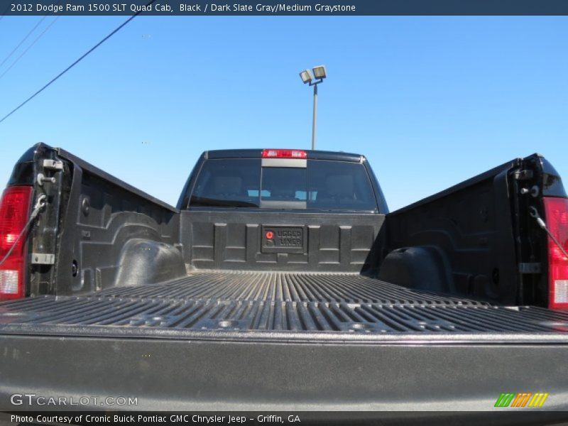 Black / Dark Slate Gray/Medium Graystone 2012 Dodge Ram 1500 SLT Quad Cab