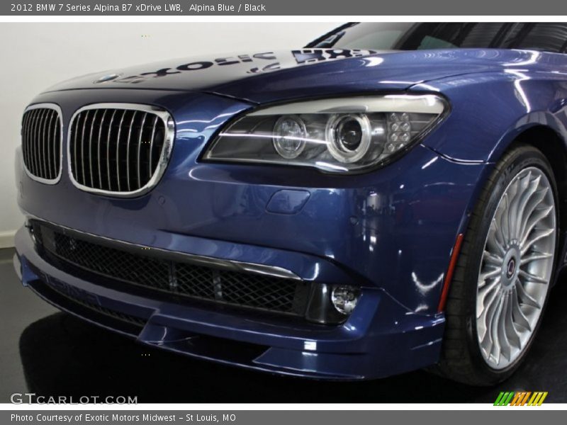Alpina Blue / Black 2012 BMW 7 Series Alpina B7 xDrive LWB
