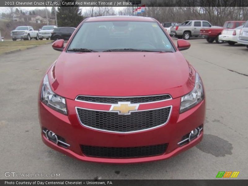 Crystal Red Metallic Tintcoat / Jet Black 2013 Chevrolet Cruze LTZ/RS
