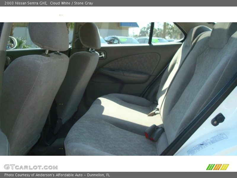 Cloud White / Stone Gray 2003 Nissan Sentra GXE