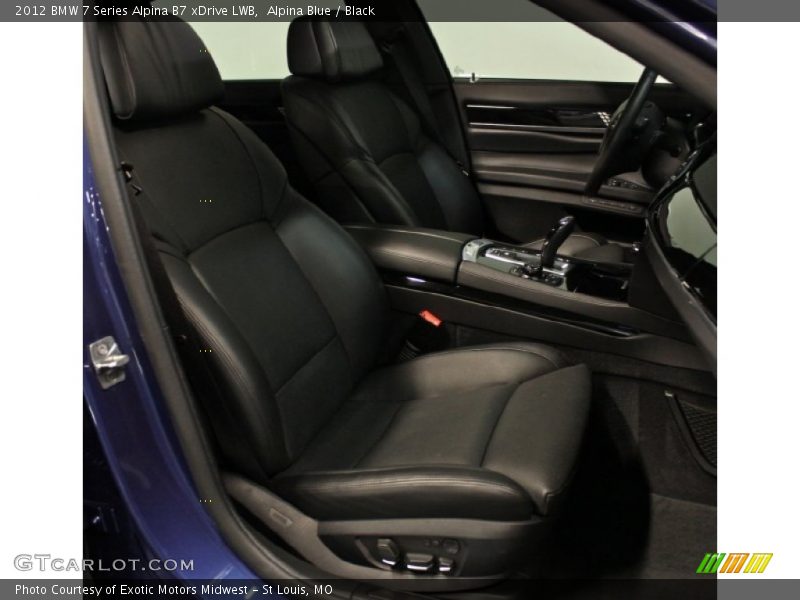 Alpina Blue / Black 2012 BMW 7 Series Alpina B7 xDrive LWB