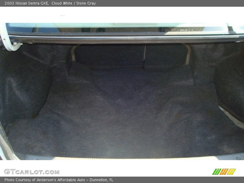Cloud White / Stone Gray 2003 Nissan Sentra GXE