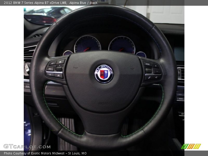  2012 7 Series Alpina B7 xDrive LWB Steering Wheel