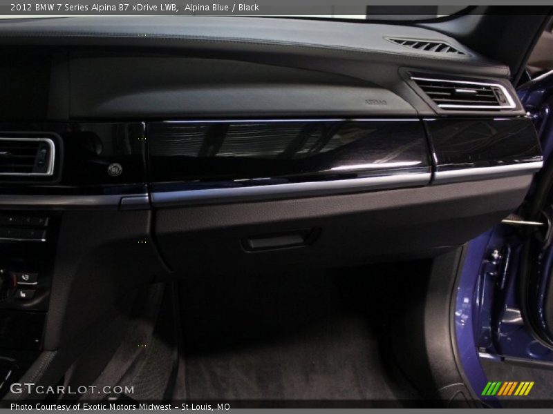 Alpina Blue / Black 2012 BMW 7 Series Alpina B7 xDrive LWB