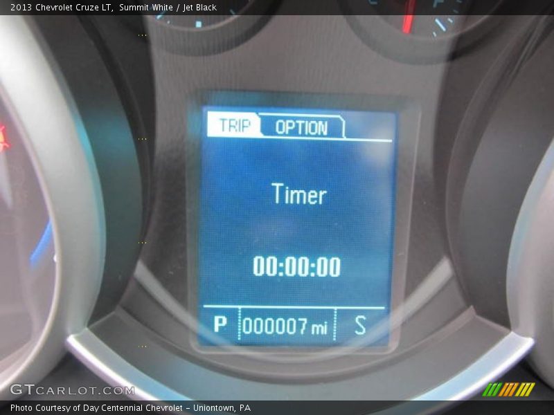 Summit White / Jet Black 2013 Chevrolet Cruze LT