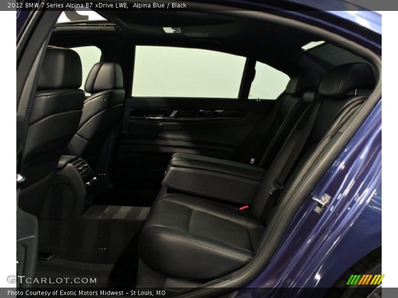 Alpina Blue / Black 2012 BMW 7 Series Alpina B7 xDrive LWB