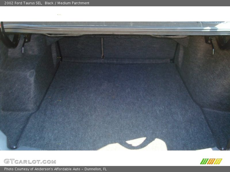 Black / Medium Parchment 2002 Ford Taurus SEL