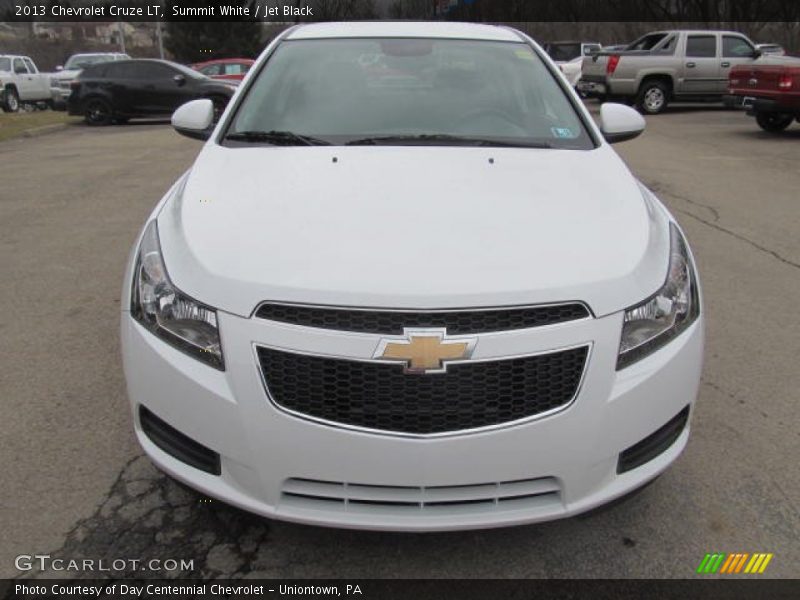 Summit White / Jet Black 2013 Chevrolet Cruze LT
