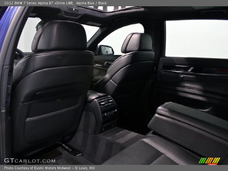  2012 7 Series Alpina B7 xDrive LWB Black Interior